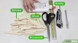Miniatur rumah panggung dari stik es krim. Cara Membuat Rumah Dari Stik Es Krim 13 Langkah Dengan Gambar