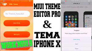 Download themes for miui apk. Miui Theme Editor Pro Tema Iphone X Work Miui 9 Miui 9 5 X X Not Work Youtube