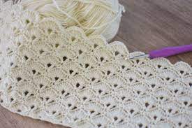 Punto Con Ventaglietti Sfilo E Creo Tutorial E Schemi Uncinetto Uncinetto Semplice Baby Knitting Patterns