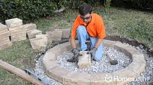 Homes Com Diy Experts Share How To Build An Outdoor Fire Pit Youtube