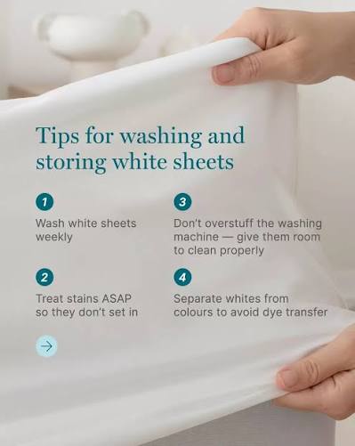 If your white sheets are starting to yellow, we've got the inside scoop on exactly why and how to fix it. Swipe to read the blog. #mycanningvale