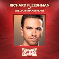 Richard Fleeshman, Marisha Wallace & Steve Furst cast in SOMETHING ROTTEN!  in concert * Fairy Powered Productions