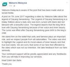 Contohnya iklan makanan anjing yang sedih gila ni. bila sesebuah syarikat itu sudah berjaya membina jenama dan menguasai sesuatu pasaran dan. Watsons Mohon Maaf Atas Iklan Video Lagenda Cun Raya Kisah Dunia