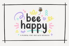 Smart technology companies are learning to humanize their brand with some alternative looks, besides just. Beehappy Font Duo 196334 Script Font Bundles