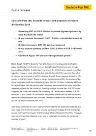 The agreement, signed by mr. Hgb As At 31 December 2010 Of Deutsche Post Ag Bonn