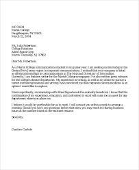 Use the proper cover letter format. 12 Job Application Letter For Internship Free Sample Example Format Download Free Premium Templates