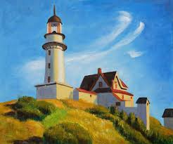 Lighthouse At Two Lights Reproduction At Overstockart Com Edward Hopper Lighthouse Lighthouse Art