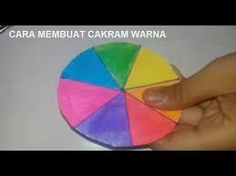 Cara Membuat Cakram Warna Youtube