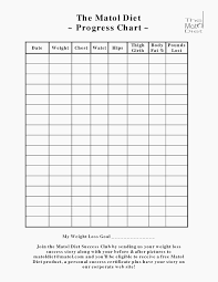 Body Measurement Chart To Track Weight Loss Printable Weight
