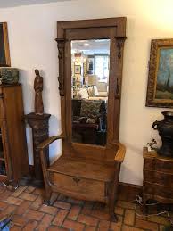 Maybe you would like to learn more about one of these? Sold Antique Oak Hall Tree With Mirror At 1stdibs