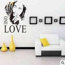 Us 8 12 1set High Quality 43 61cm Bob Marley Vinyl Wall Art Decals For Living Room Removalbe Bedroom Home Decor Poster Decal Stickers For Cars Art Deco Deca Decal Wall Art Wall Decor
