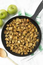 Here's a perfect single serving vanilla. Healthy Cinnamon Skillet Apples Healthy Liv