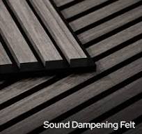 Dusty Grey Oak Acoustic Slat Panels