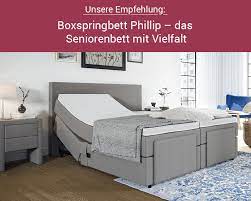 Senioren haben an die möbel ganz andere ansprüche als junge leute. Welches Boxspringbett Fur Senioren