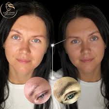 Men can also get the most natural Brow transformation #machinehairstrokes  #hairstrokes #hairstroke #nanobrows