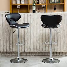 Chrome swivel cushioned bar stool the trademark miller genuine draft bar stool the trademark miller genuine draft bar stool will be a beautiful and functional addition to your kitchen design. 10 Best Selling Swivel Bar Stools With Back According To Thousands Of Amazon Reviews