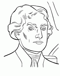 56 staggering thomas jefferson coloring page. Thomas Jefferson Coloring Pages Coloring Home