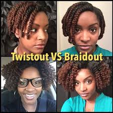 Twist Out Vs Braid Out Black Hair Information Community Braid Out Natural Hair Natural Hair Styles Braid Out