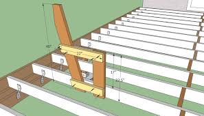 Attached is a pic of two patio benches i made using your plans as a guide. Deck Bench Plans Free Howtospecialist How To Build Step By Step Diy Plans Deck Building Plans Deck Bench Building A Deck