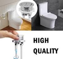Botão de pressão para tanque de vaso sanitário de 58 mm/5,5 cm, botão de  vaso sanitário, botão de descarga com diâmetro de rosca, para Glacier Bay  ...