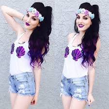 Diy Seashell Top Mermaid Costume Mermaid Outfit Halloween Costumes Women