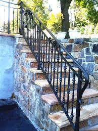 Pin By Martin Wagner On Wrought Iron Railings Exterior Stairs Stair Railing Iron Stair Railing