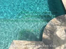 Lightstreams Renaissance Collection Celadon 2x2 Tiles Used For This Pools Waterline And Step Markers Pool Outdoor Gallery