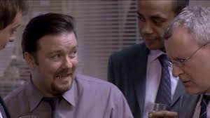 So the Queen goes 'Is it a black...' Hiya". #TheOffice