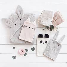 Cape De Bain Lapin Grise Couverture Personnalisee Bebe Diy Bebe Diy Doudou Bebe