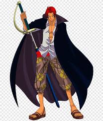 The question about how powerful shanks is…. Male Anime Character With Sword Illustration Shanks Monkey D Luffy Dracule Mihawk One Piece One Piece Cartoon Fictional Character Png Pngegg