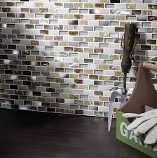 Pearl Mix Mini Brick Mosaic 15x30mm