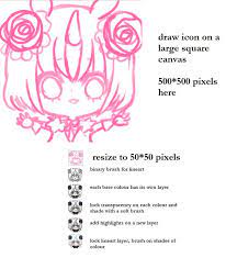 Icon Tutorial Updated Info Pixel Art Design Pixel Art Tutorial Digital Art Tutorial
