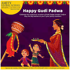 Happy gudi padwa 2020 sms wishes quotes image whatsapp status dp fb timeline covers gudi padwa or samvatsar padvo is celebrated as the first day of the year by maharashtrians and konkanis. Creative Social Media Post On Gudi Padwa Festival On Behance