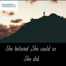 Believe In Yourself Study Hard Study Motivation Study Inspiration