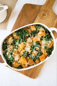 Sweet Potato And Sausage Quinoa Bake Recipe Sweet Potato Spinach Quinoa Sweet Potato Recipes