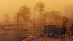 بسبب حالة الطقس انفجار في محول كهرباء واقتلاع أشجار وأعمدة إنارة وكتل خرسانية تتساقط من فوق أسطح العمارات وسقوط قتيل وغرق مطاعم وكافيهات Monument Valley Natural Landmarks Egypt