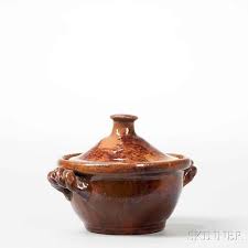 Download Small Covered Redware Bowl Bowl Cover Small