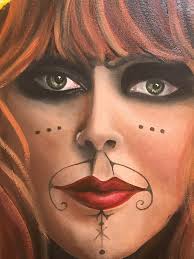 This is a oil painting 24''x 30'' that I just finished of my muse. Vali  Myers lived from 1930 -2003. I hope to keep her spirit alive and hope  others are inspired