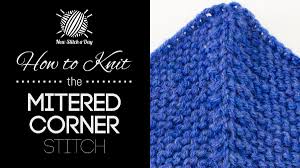It's a diagonal knit dishcloth pattern worked from in garter stitch. Garter Mitered Corner Knitting Stitch Pattern
