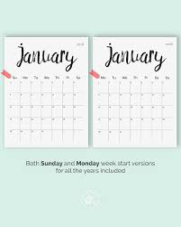 Printable Calendar 2018 2019 2020 2018 Desk Calendar Pdf Download Planner 2018 Calendar Pages Digi Calendar Printables Printable Calendar 2020 Calendar Pdf