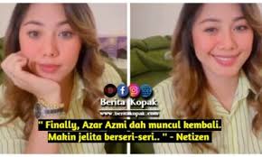 Akhirnya ada juga orang post Azar Azmi yang terbaru. Cantiknya Azar  sekarang.. ”