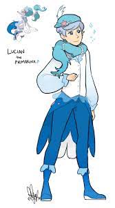 Pokemon Sun Moon Lucian The Primarina Spoilers By Ky Nim Deviantart Com On Deviantart Pokemon Gijinka Pokemon Primarina Pokemon