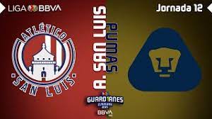 La centésima sexta edición del campeonato de liga de la primera división del fútbol mexicano; Pumas Unam Vs Atletico San Luis Predictions Odds And How To Watch The 2021 Liga Mx Torneo Apertura In The Us Today