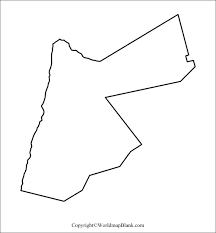 31 00 n, 36 00 e) and the international borders of. Printable Blank Map Of Jordan Outline Transparent Png Map