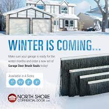 Make Sure Your Garage Is Ready For The Winter Months Our Brush Seal Is Available In 4 Differ Door Weather Stripping Garage Door Weather Stripping Garage Doors
