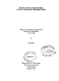 The observations of these three different monitoring techniques, namely egnss, sar and accelerometers, are complementary in time and space and can be integrated to obtain a better understanding of the. Mental Health Care System Role Of Voluntary Organizations