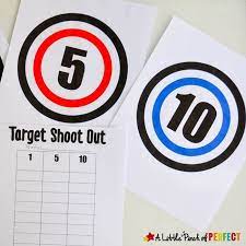 This is for your dope and is taken to the range. Diy Nerf Gun Targets And Free Template