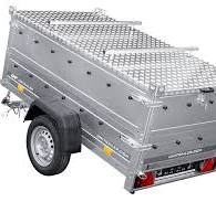 Remorque avec capot Garden Trailer 200 KIPP 200x106 cm