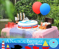 Combine with other nautical or beach themed items to complete the look. Set Sail A Diy Able Nautical Themed Birthday Party