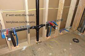 This works as long as all the plumbing fixtures connect. Double Sink Rough In Terry Love Plumbing Advice Remodel Diy Professional Forum